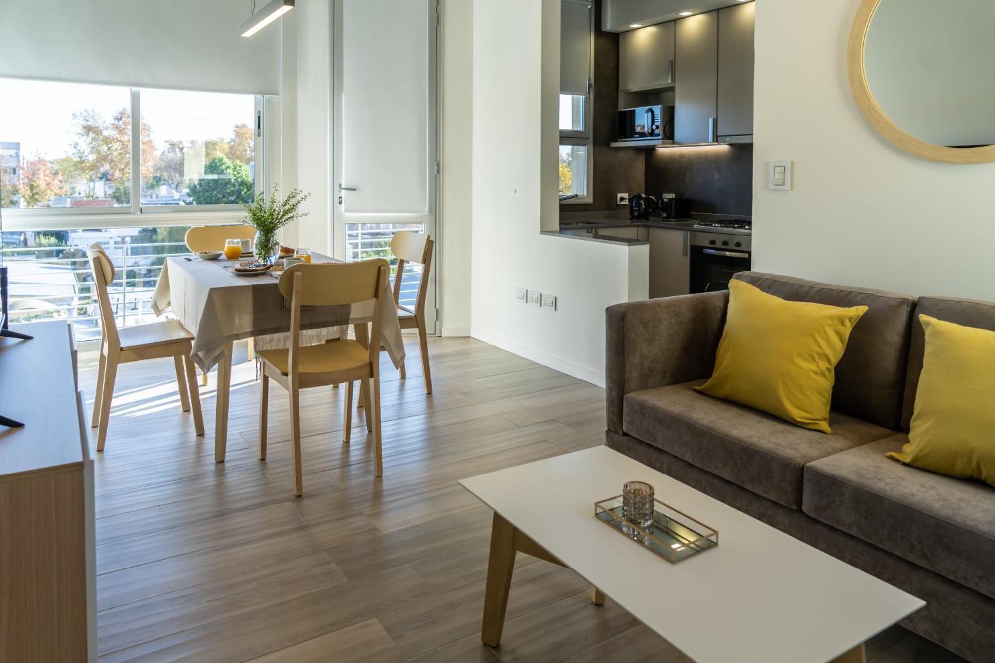 Espacio Terra Apartamentos Junín Eksteriør bilde